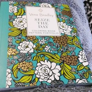 NWOT  Vera Bradley Seize the Day Coloring Book